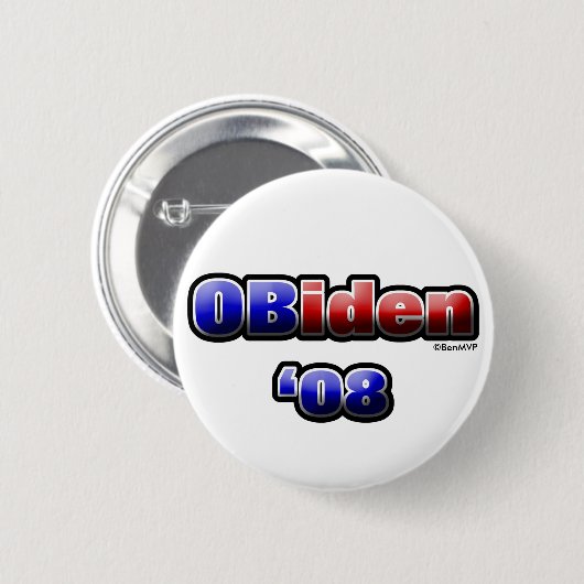 OBiden '08 Button (Vorne & Hinten)