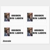 OBIDEN BIN LADEN STICKER (Blatt)