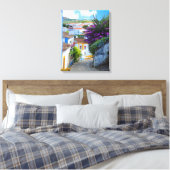 Obidos Blume Leinwanddruck (Insitu (Schlafzimmer))
