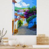 OBIDOS - DER JEWEL PORTUGALS POSTER (Küche)