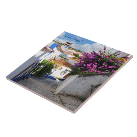 Obidos, Portugal Fliese (Seite)