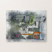 Obidos Streets Puzzle (Horizontal)