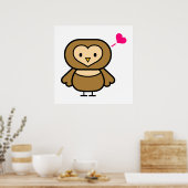 Obie Owl Poster (Küche)