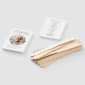 Obituary Order of Service Memorial Funeral Program Fächer (Non-assembled)