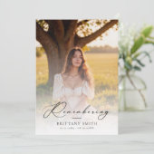 Obituary Order of Service Memorial Funeral Programm (Stehend Vorderseite)