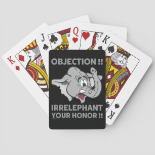 OBJECTION ! IRRELEPHANT YOUR HONOR !               SPIELKARTEN