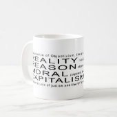 Objectivism Tasse (Vorderseite Links)