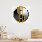 Objectivist Yin/Yang Poster (Küche)