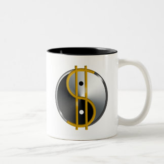 Objectivist Yin/Yang-Tassen Zweifarbige Tasse