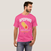 Objekt 99942 Astronomie Space Comet T-Shirt (Vorne ganz)