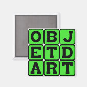 Objekt d'Art Magnet (Vorderseite/Rückseite)