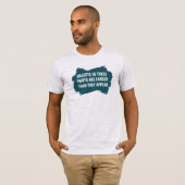 Objekt in der Hose größer als Es scheint T-Shirt - (Vorne ganz)