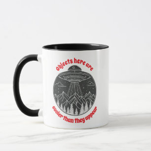 Objekte, die kühler sind als sie scheinen Tasse