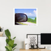 Objekte in Spiegel Poster (Heimbüro)