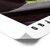 Objekte in Spiegel Poster (Ecke)