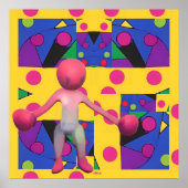 Objekte nicht Gegenstand Poster (Vorne)