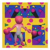 Objekte nicht Gegenstand Poster (Vorderseite)