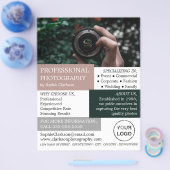 Objektive, Fotografie, Flyer für Fotografen (Einzeln)
