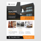 Objektklammer für Real-Anwesen-Eigenschaften Fensteraufkleber (Blatt)