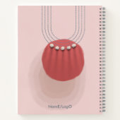 Objet_10_sunrise Spiralnotebook Notizblock (Rückseite)