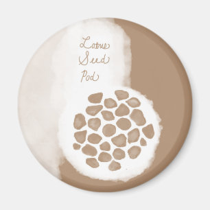 objet_11_Lotos-Samenkapsel Magnet
