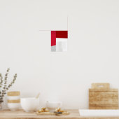 objet_13_quartett matte poster (Küche)