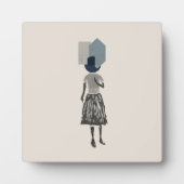 objet_14_eine Frau_1 Fotoplatte (Vorderseite)