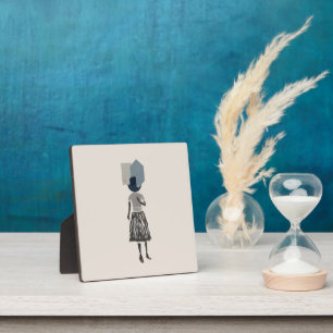 objet_14_eine Frau_1 Fotoplatte