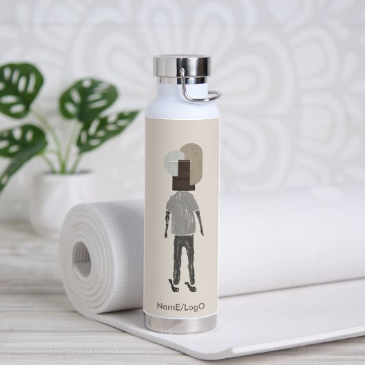 objet_15_ein Mann_1 Trinkflasche (Yoga)