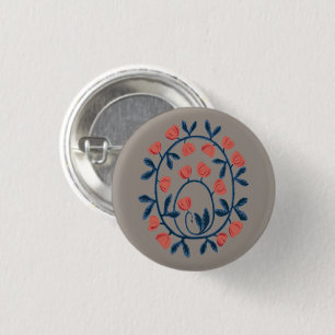 Objet_17_a swan in Blume Button