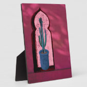 objet_21_a Fenster mit Kaktus Fotoplatte (Seite)