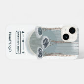 objet_2_rain Kontrolle-Messgerät iPhone-Gehäuse iPhone Hülle (Rückseite (Horizontal))