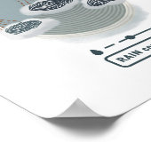 objet_2_rain Kontrolle-Messgerät Poster (Ecke)