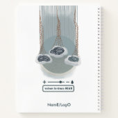 objet_2_rain Kontrolle-Zähler-Spiralnotebook Notizblock (Rückseite)