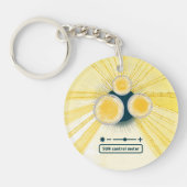 Objet_3_sun Kontrolle-Messgerät für Acryl Schlüsselanhänger (Vorderseite)