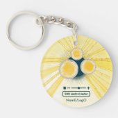 Objet_3_sun Kontrolle-Messgerät für Acryl Schlüsselanhänger (Vorderseite)