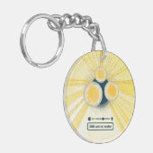 Objet_3_sun Kontrolle-Messgerät für Acryl Schlüsselanhänger (Vorderseite links)