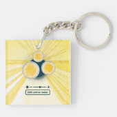 Objet_3_sun Kontrolle-Messgerät für Acryl Schlüsselanhänger (Rückseite)