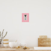 objet_6_außerhalb Kulisse Matte Poster (Küche)