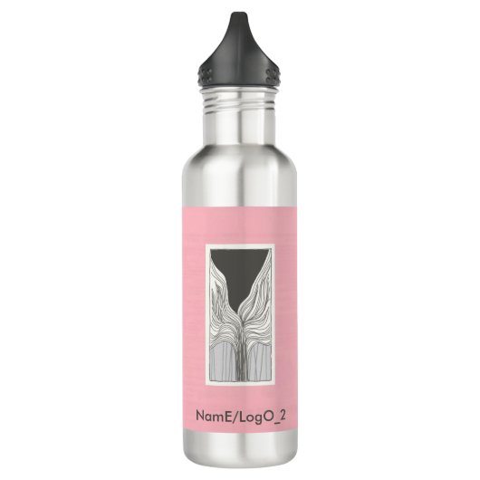 objet_6_außerhalb Landschaft Edelstahlflasche (Links)