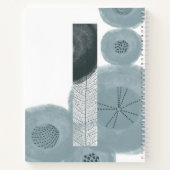 Objet_9_Herbstblätter_2 Spiralnotebook Notizblock (Rückseite)