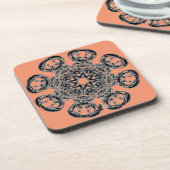 Objet d'art Octa Glyph Dusk Untersetzer (Linke Seite)