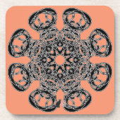 Objet d'art Octa Glyph Dusk Untersetzer (Vorderseite)