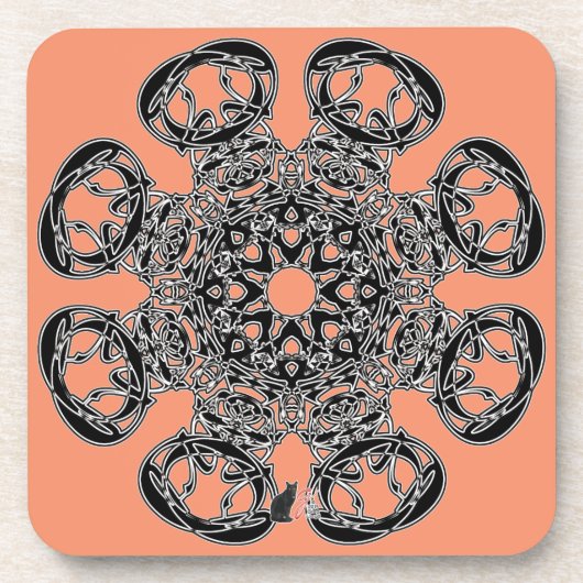 Objet d'art Octa Glyph Dusk Untersetzer (Vorderseite)