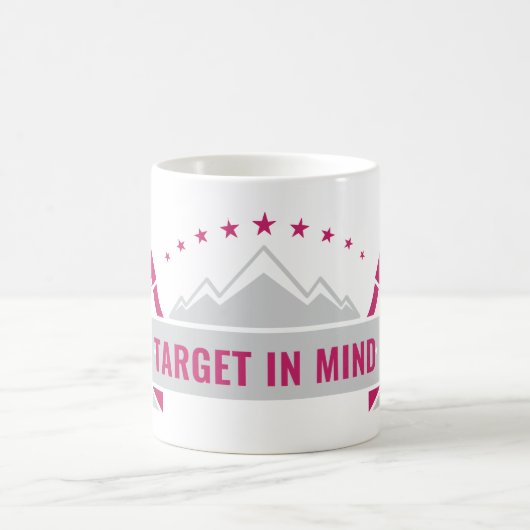 Objetivo en mente | Target in mind Kaffeetasse (Mittel)