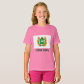 Oblast-Flagge Tomsk T-Shirt (Vorne ganz)