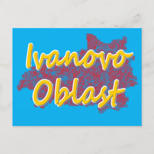 Oblast Iwanowo Feiertagspostkarte