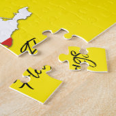 Oblasten der Ukraine Flaggen Karte Ukrainische Bil Puzzle (Seite)