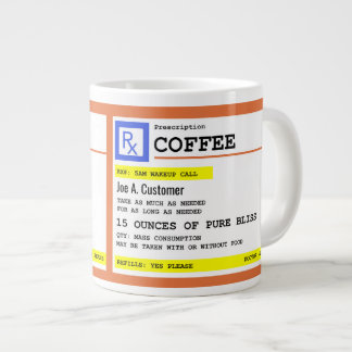 Obligation Kaffee Jumbo Tasse mit Individuelle Nam