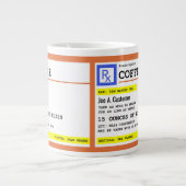 Obligation Kaffee Jumbo Tasse mit Individuelle Nam (Vorderseite)